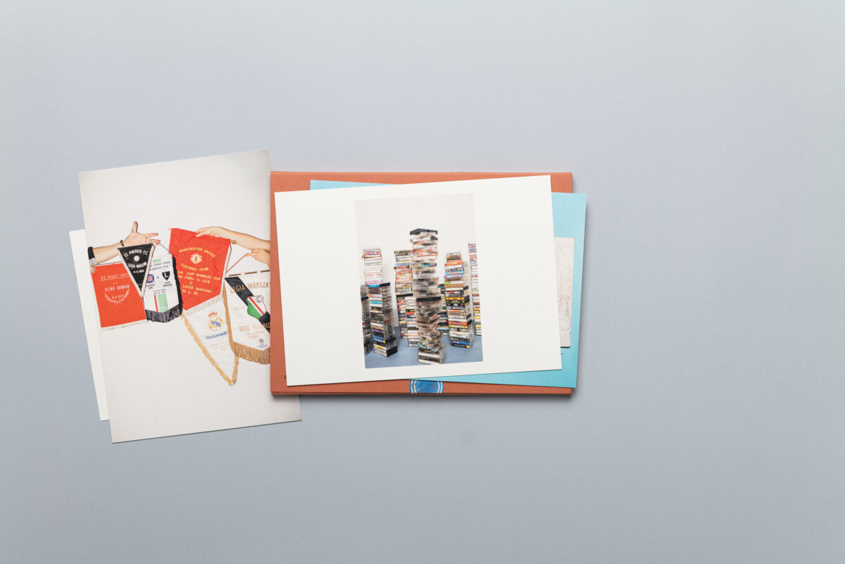 Agnieszka Rayss unfolded photobook "From the Records of a Collector"