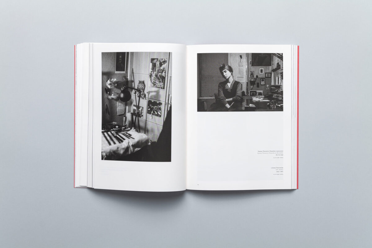 Rozkładówka książki Marek Piasecki – Do wnętrza. Fotografie z lat 1954-1967