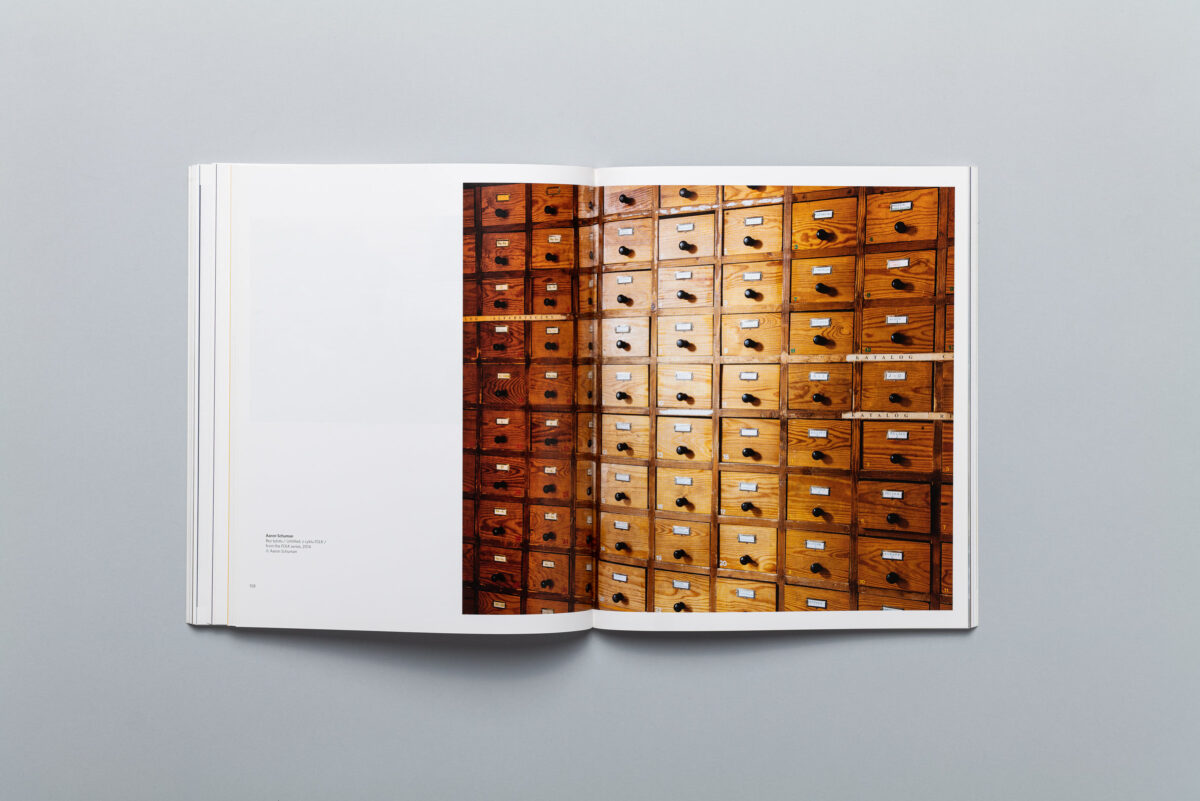 Spread from the Krakow Photomonth 2014 catalogue