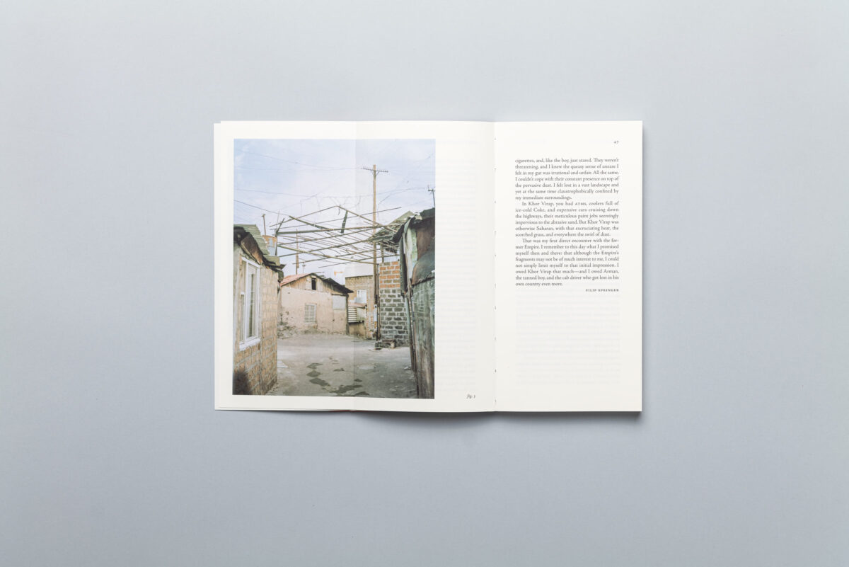 Spread from Lost Territories – Word Book