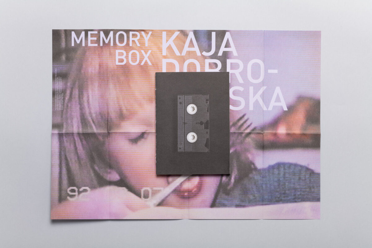 Rozkładówka z photobooka Kai Dobrowolskiej Memory Box